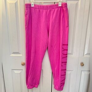 PINK women’s joggers